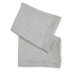 Calvin Klein Φουλάρι Calvin Klein Monogram Jacquard K60K608779 Γκρι
