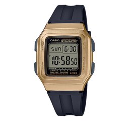 Casio Karóra Casio Vintage F-201WAM-9AVEF Gold/Black