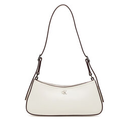 Calvin Klein Handtasche Calvin Klein Ck Small Shoulder Bag LV04F3170G Weiß