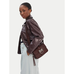 PINKO Сумка PINKO Love One Slouchy Zip Mini AI 25-26 PLTT 105345 A2JG Коричневий