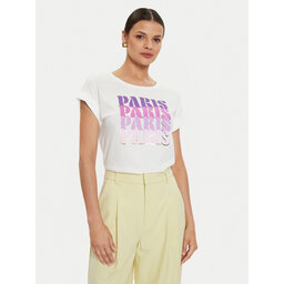 Morgan Morgan Marškinėliai 241-DPARIS Balta Regular Fit