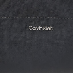 

Сумка Calvin Klein Business Shoulder Bag_Saffiano K60K611680 Ck Black/Sand Pebble BEH, Чорний