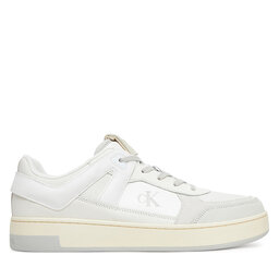 Calvin Klein Jeans Αθλητικά Calvin Klein Jeans Basket Cup Low Laceup Lth Mix YM0YM01308 Λευκό