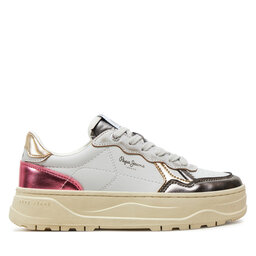 Pepe Jeans Сникърси Pepe Jeans Kore Moon W PLS00022 Бял