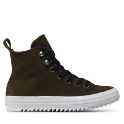 

Снікерcи Converse Ctas Hiker Hi 565238C Surplus Olive/White/Black, Зелений