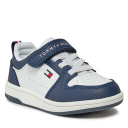 

Снікерcи Tommy Hilfiger Low Cut Lace Up/Velcro Sneaker T1X9-33340-1355 M Blue/White X007, Білий