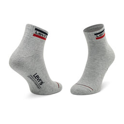 

Набір 2 пар низьких шкарпеток unisex Levi's® 902011001 Grey Combo, Сірий