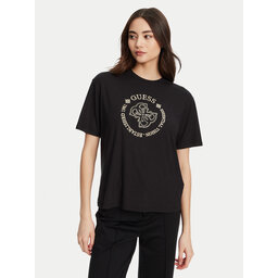 Guess Guess T-Shirt V5YI05 KCOA2 Μαύρο Regular Fit