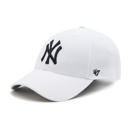47 Brand Șapcă 47 Brand New York Yankees B-MVP17WBV-WHF Alb