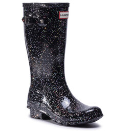 Hunter Гумени ботуши Hunter Org Kids Giant Glitter Boots JFT6075RGT Черен