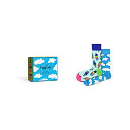Happy Socks 2er-Set hohe Unisex-Socken Happy Socks XSDS02-6000 Bunt