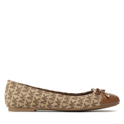 

Балетки MICHAEL Michael Kors Melody Toe Cap 40S2MLFPAY Beige/Ebony, Коричневий