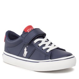 Polo Ralph Lauren Zapatillas Polo Ralph Lauren RF104286 S NAVY TUMBLED/RED W/ PAPERWHITE PP