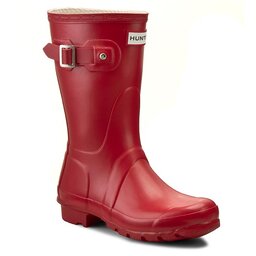 Hunter Гумени ботуши Hunter Original Short WFS1000RMA Червен