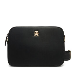 Tommy Hilfiger Τσάντα Tommy Hilfiger Th Logotape Camera Bag AW0AW17229 Μαύρο