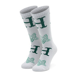 HUF Κάλτσες Ψηλές Unisex HUF Duality Sock SK00723 White