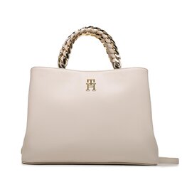 Tommy Hilfiger Geantă Tommy Hilfiger Th Feminine Medium Satchel AW0AW14870 AA8