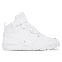 

Взуття Nike Court Borough Mid 2 (PSV) CD7783 100 White/White/White, Білий