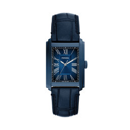 Fossil Uhr Fossil Carraway FS6170 Dunkelblau