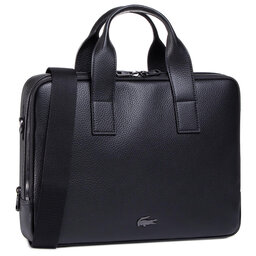 Lacoste Nešiojamo kompiuterio krepšys Lacoste Computer Bag NH3279SQ Black 000