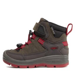

Трекінгові черевики Keen Redwood Mid Wp 1023881 Steel Grey/Red Dahlia, Зелений