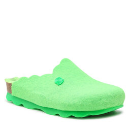 Genuins Hausschuhe Genuins Candy G104682 Fawx Sheepskin Green