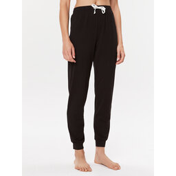 BOSS Boss Pyjamahose 50500325 Schwarz Regular Fit
