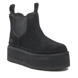 Ugg Pantofi Ugg W Neumel Platform Chelsea 1134526 Blk