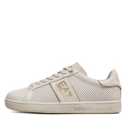 

Снікерcи EA7 Emporio Armani X8X102 XK258 R350 Moonbeam/Gold, Бежевий