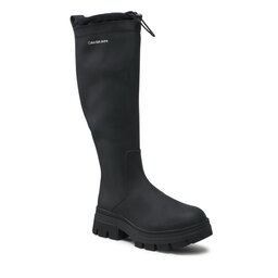 Calvin Klein Jeans Gumene čizme Calvin Klein Jeans Chunky Combat Rainboot YW0YW00741 Black BDS