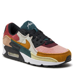 

Взуття Nike Air Max 90 Se FB8455 001 Black/Bronzine/Red Stardust, Кольоровий