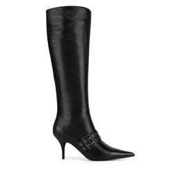 Eva Minge Cizme Eva Minge BUSMA-SLT062-1501 Negru