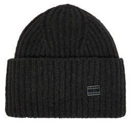 Tommy Hilfiger Kapa Tommy Hilfiger Elevated Heritage AW0AW17905 Crna
