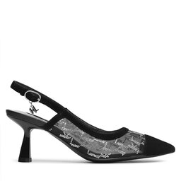 

Босоніжки KARL LAGERFELD KL30817D Glitter Mix Blk W/Silver, Чорний