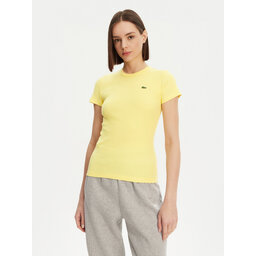 Lacoste Lacoste T-Shirt TF5538 Gelb Slim Fit