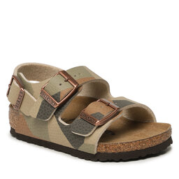 

Босоніжки Birkenstock Milano 1024759 Geo Camo Core, Зелений