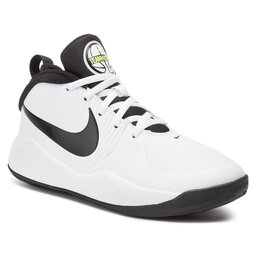 Nike Обувь Nike Team Hustle D 9 (Gs) AQ4224 100 White/Black/Volt
