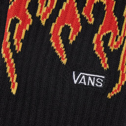 

Високі дитячі шкарпетки Vans Flame Crew VN0A7PU9BNR1 Lvabk, Чорний