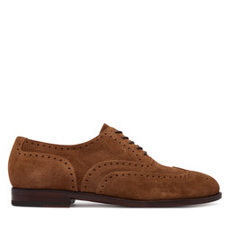 Polo Ralph Lauren Halbschuhe Polo Ralph Lauren Owen Wingtip 811P15884002 Hellbraun
