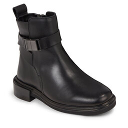 Calvin Klein Bakancs Calvin Klein Jodhpur Boot W/ Iconic Plaque HM0HM01206 Ck Black BEH