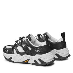 

Снікерcи Calvin Klein Jeans Chunky Runner Vibram Mix Ml Fad YW0YW01311 Black/Bright White 0GM, Чорний