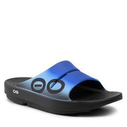 OOfos Шлепанцы OOfos Ooahh Sport Wave Navy/Royal