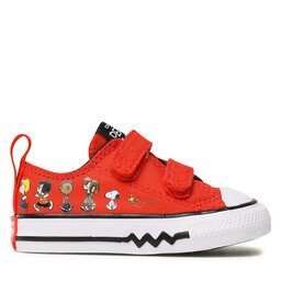 

Кеди Converse Ctas 2V Ox A01870C Signal Red/Black/White, Червоний