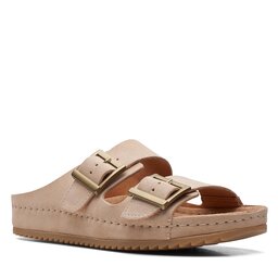 Clarks Szandál Clarks Brookleigh Sun 26170486 Light Sand Sde