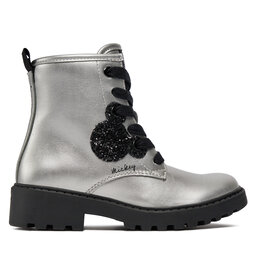 Geox Turistická obuv Geox Jr Casey J3620G 000NF C1009 M Stříbrná