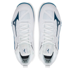

Взуття Mizuno Wave Dimension V1GA2240 White/Sailor Blue/Silver 21, Білий