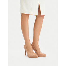 DeeZee High Heels DeeZee CEO-CD240154-1 Beige