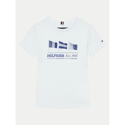 Tommy Hilfiger Tommy Hilfiger T-Shirt KB0KB09350 M Weiß Regular Fit