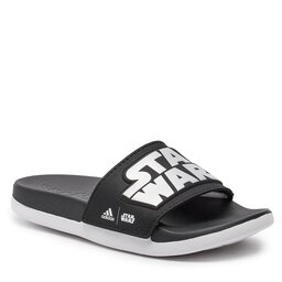 adidas Шльопанці adidas Star Wars adilette Comfort Slides Kids ID5237 Cblack/Silvmt/Ftwwht