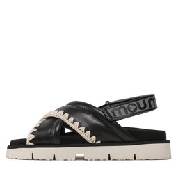 

Босоніжки Mou New Bio # 03 Criss-Cross Upper SW461004C Black/White, Чорний